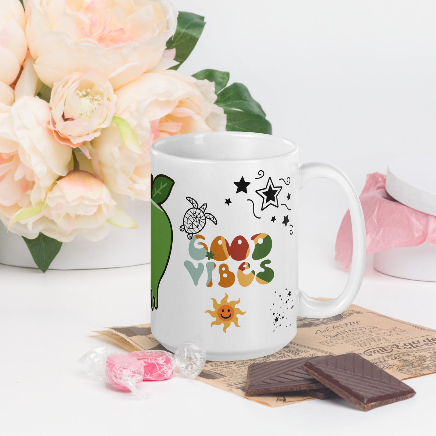 Glossy mugs